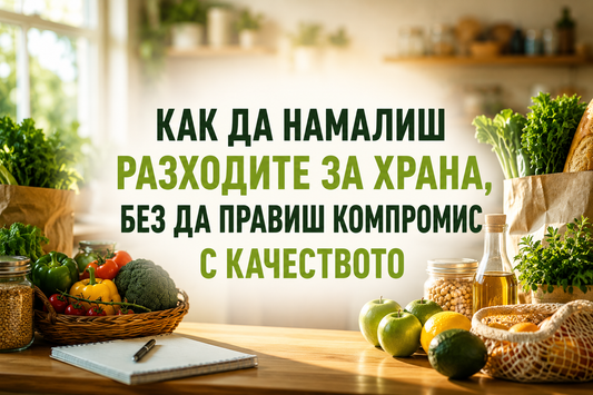 Как да намалиш разходите за храна, без да правиш компромис с качеството