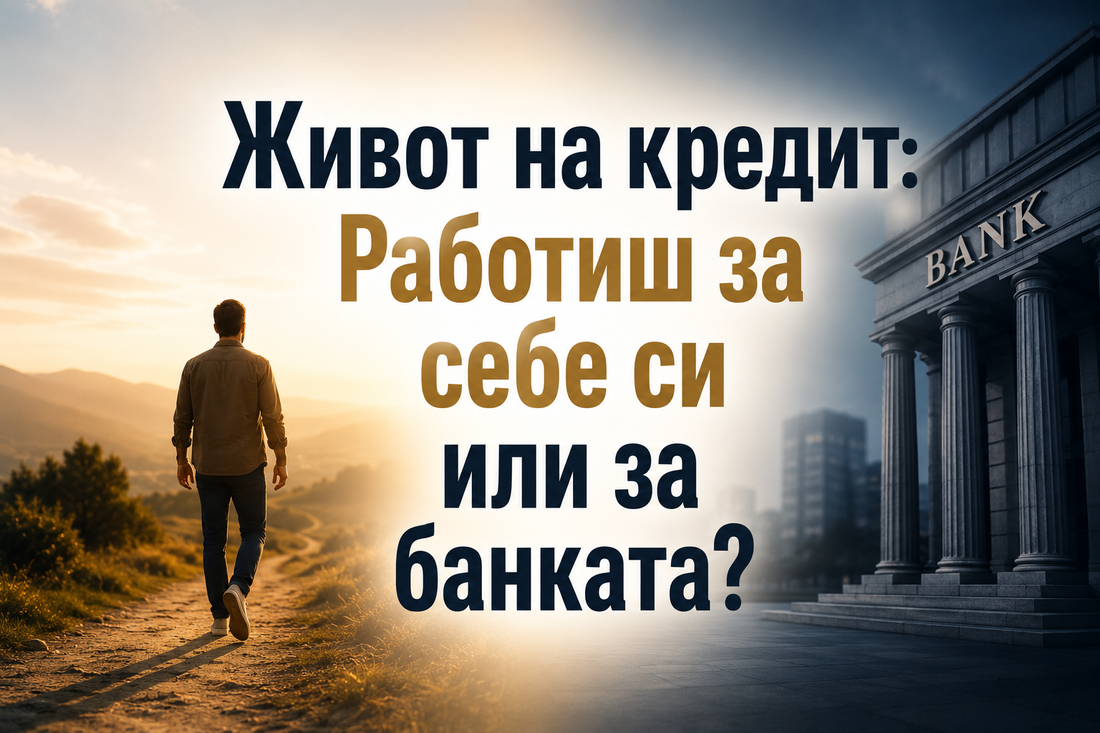 Живот на кредит: Работиш за себе си или за банката?