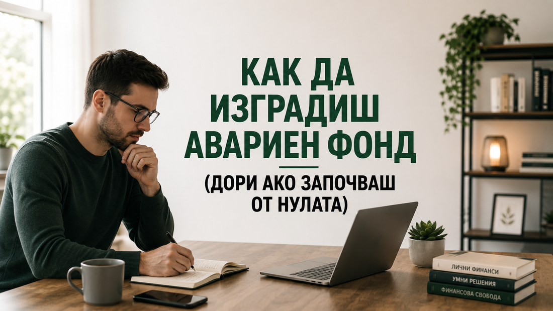 Как да изградиш авариен фонд (дори ако започваш от нулата)