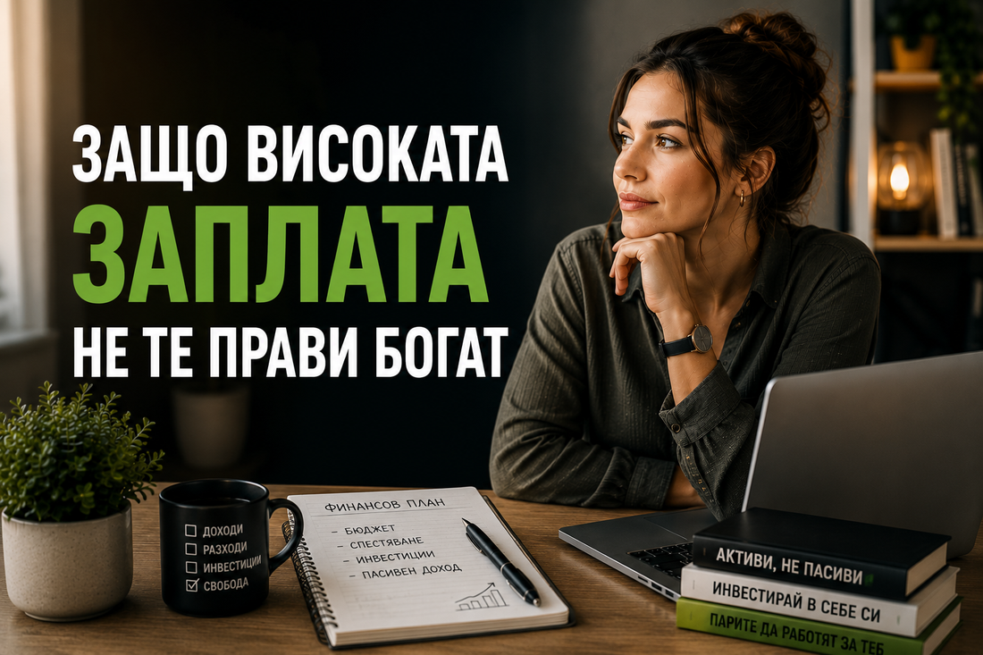 Защо високата заплата не те прави богат