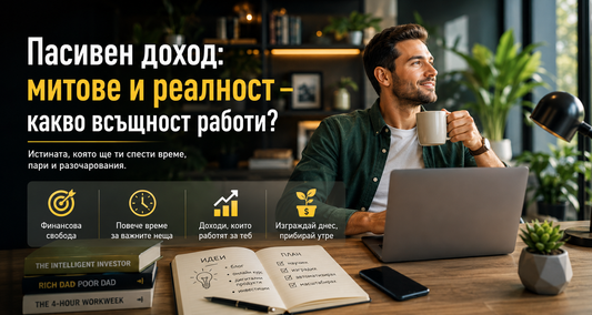 Пасивен доход: митове и реалност – какво всъщност работи?