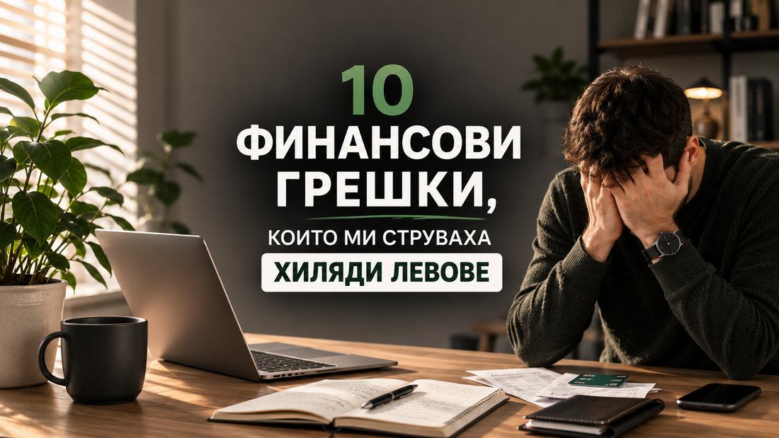 10 финансови грешки, които ми струваха хиляди левове