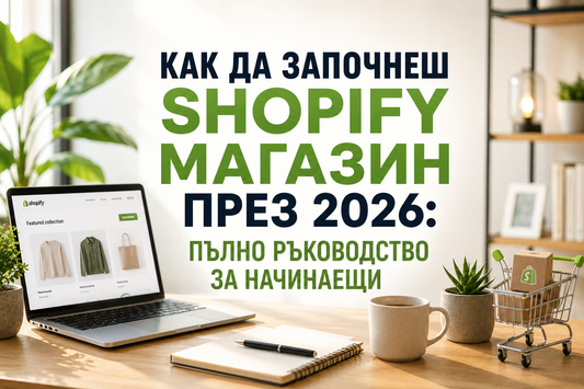 Как да започнеш Shopify магазин през 2026: Пълно ръководство за начинаещи
